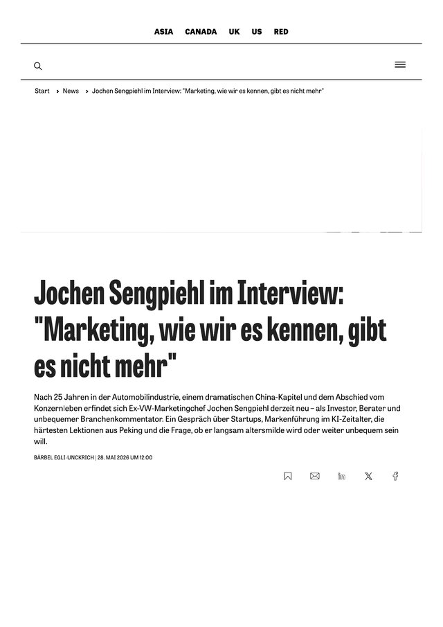 Jochen Sengpiehl Interview